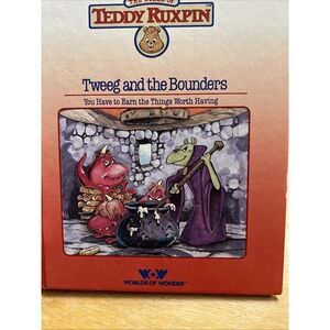 Teddy Ruxpin Tweeg and the Bounders Book Only, LOOKS LIKE NEVER READ VERY NICE